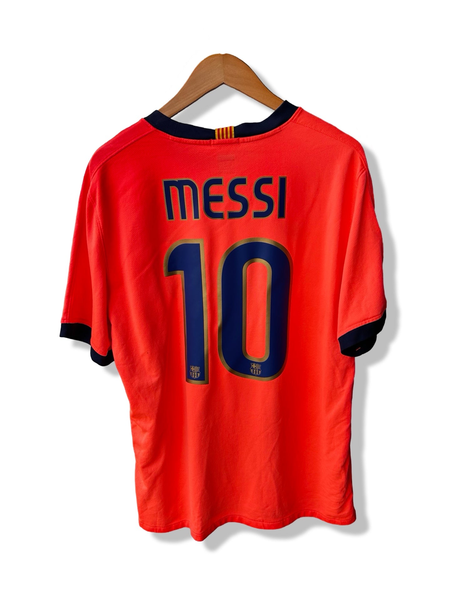 FC Barcelona 2009-11 Away Shirt, #10 Lionel Messi - L