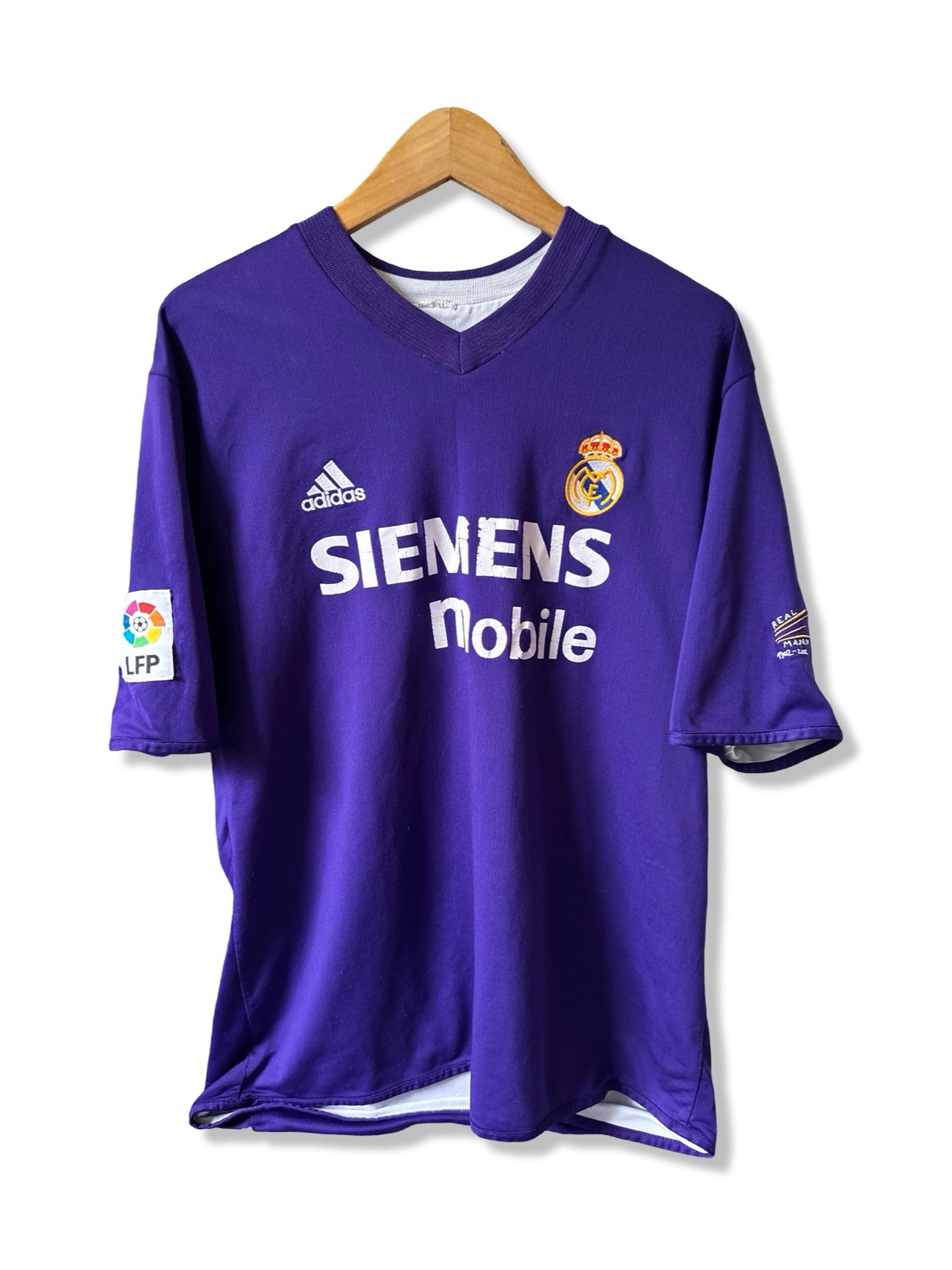 Real Madrid CF 2002-03 Third Shirt, #5 Zinedine Zidane - L