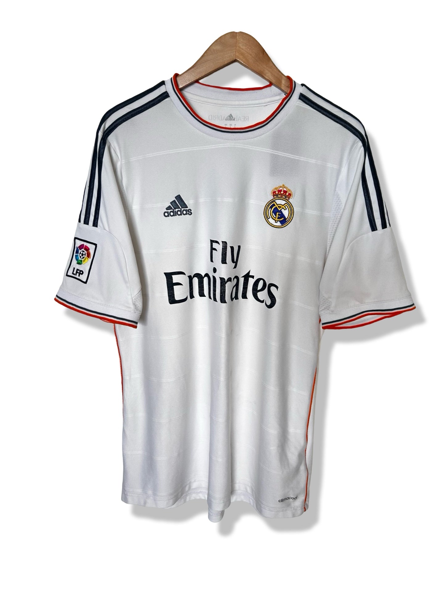 Real Madrid CF 2013-14 Home Shirt, #7 Cristiano Ronaldo ('La Decima') - L