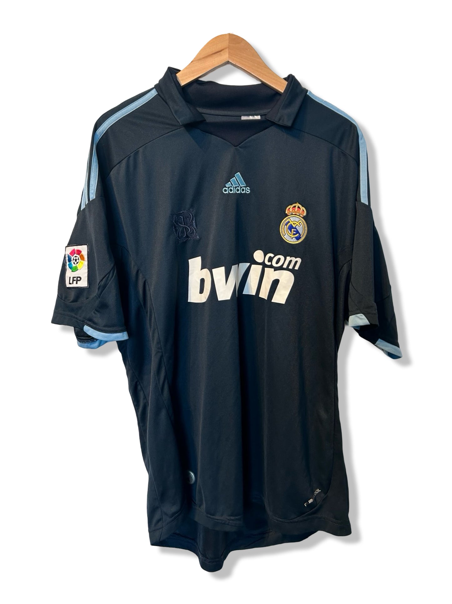 Real Madrid CF 2009-10 Third Shirt, #9 Cristiano Ronaldo - XL