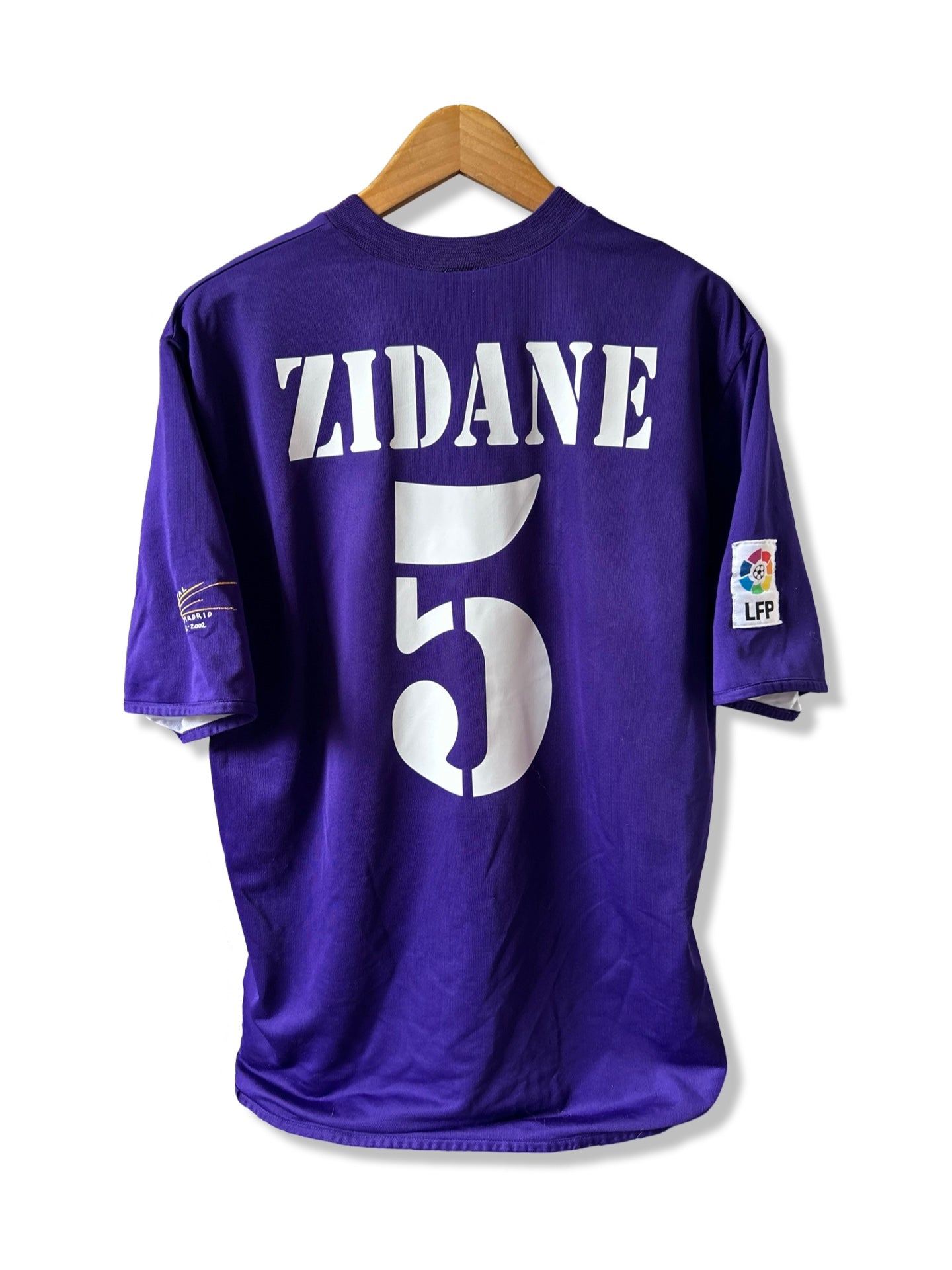 Real Madrid CF 2002-03 Third Shirt, #5 Zinedine Zidane - L