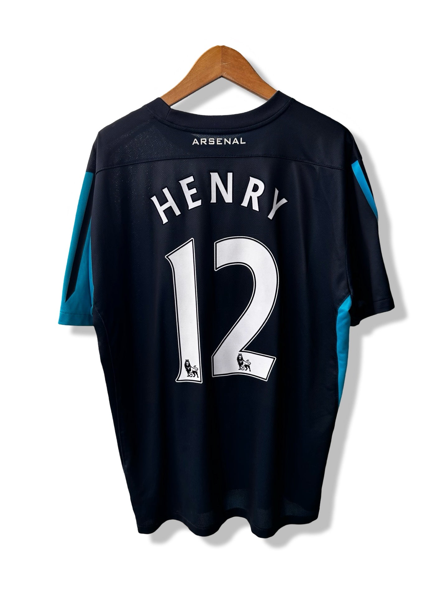 Arsenal FC 2011/12 125-Year Anniversary Away Shirt, #12 Thierry Henry - XL