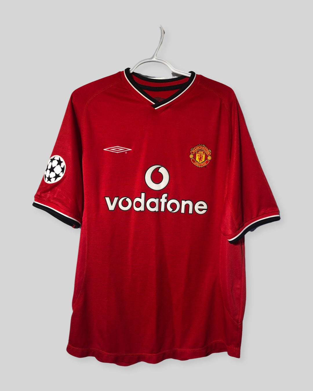 Manchester United 2001-02 Home Shirt #20 Solskjaer