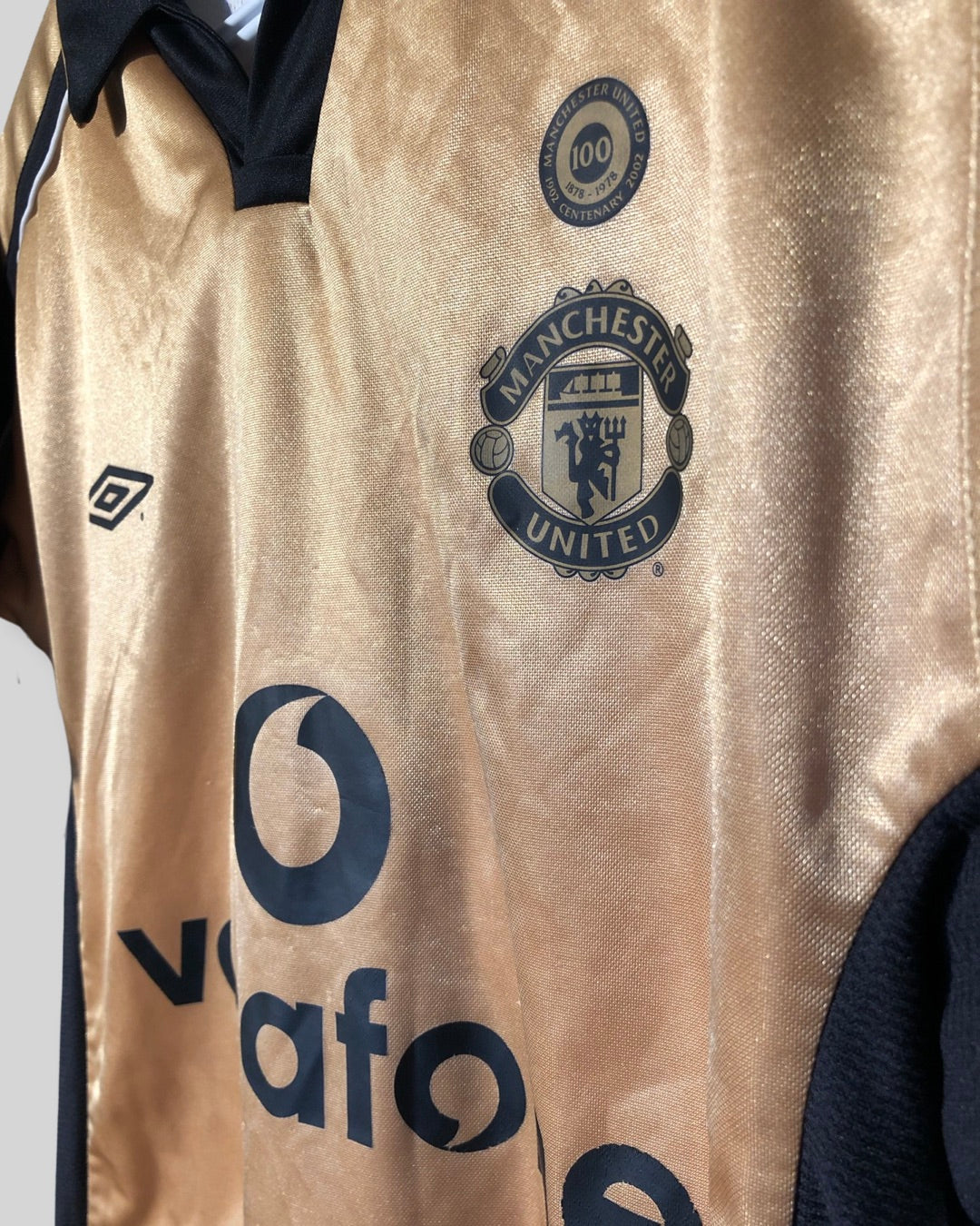 Manchester United 2001-02 'Centurion' Shirt #16 KEANE